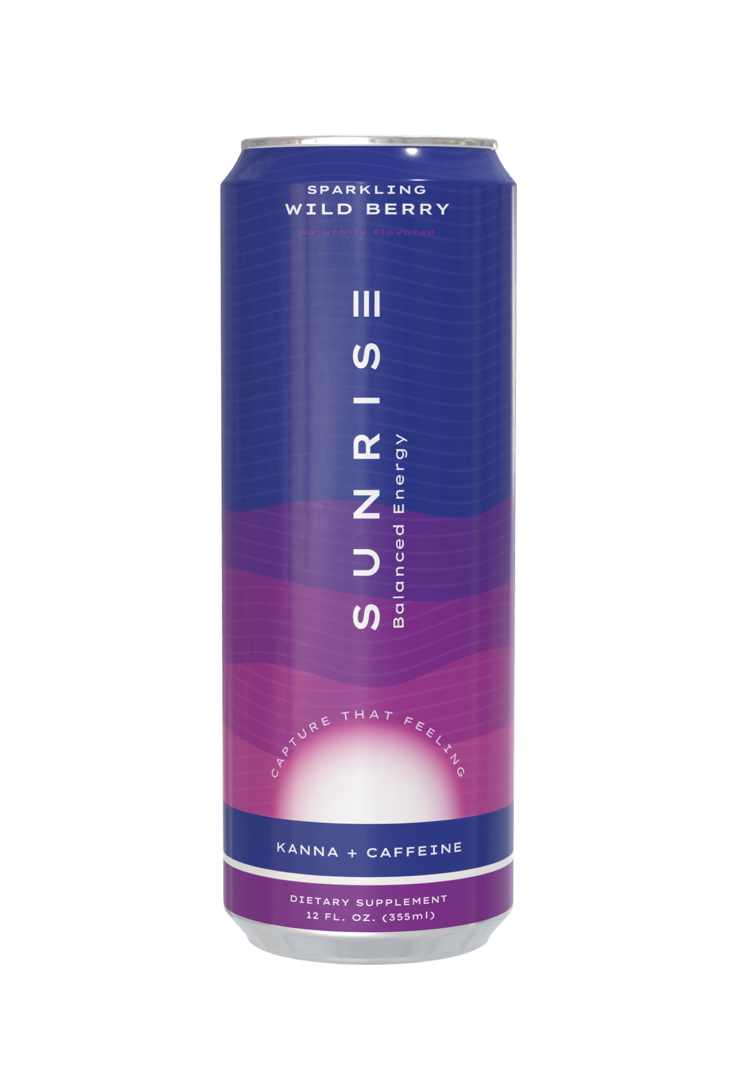 SUNRISE Sparkling Wild Berry- 4 Pack